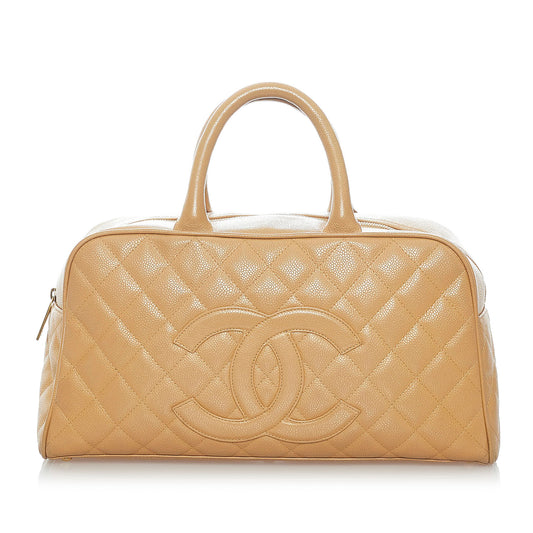 Matelasse Caviar Leather Handbag