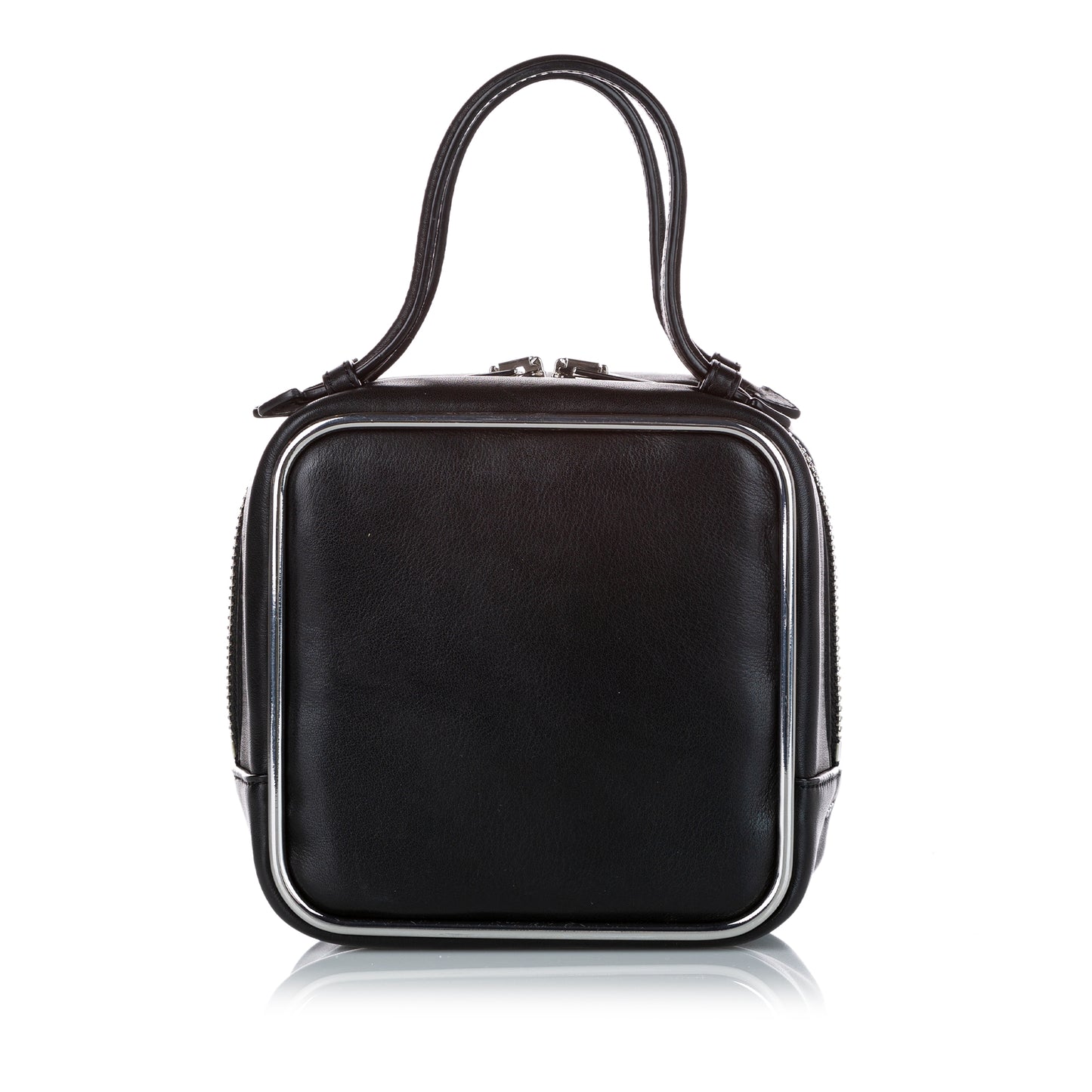 Halo Square Leather Handbag