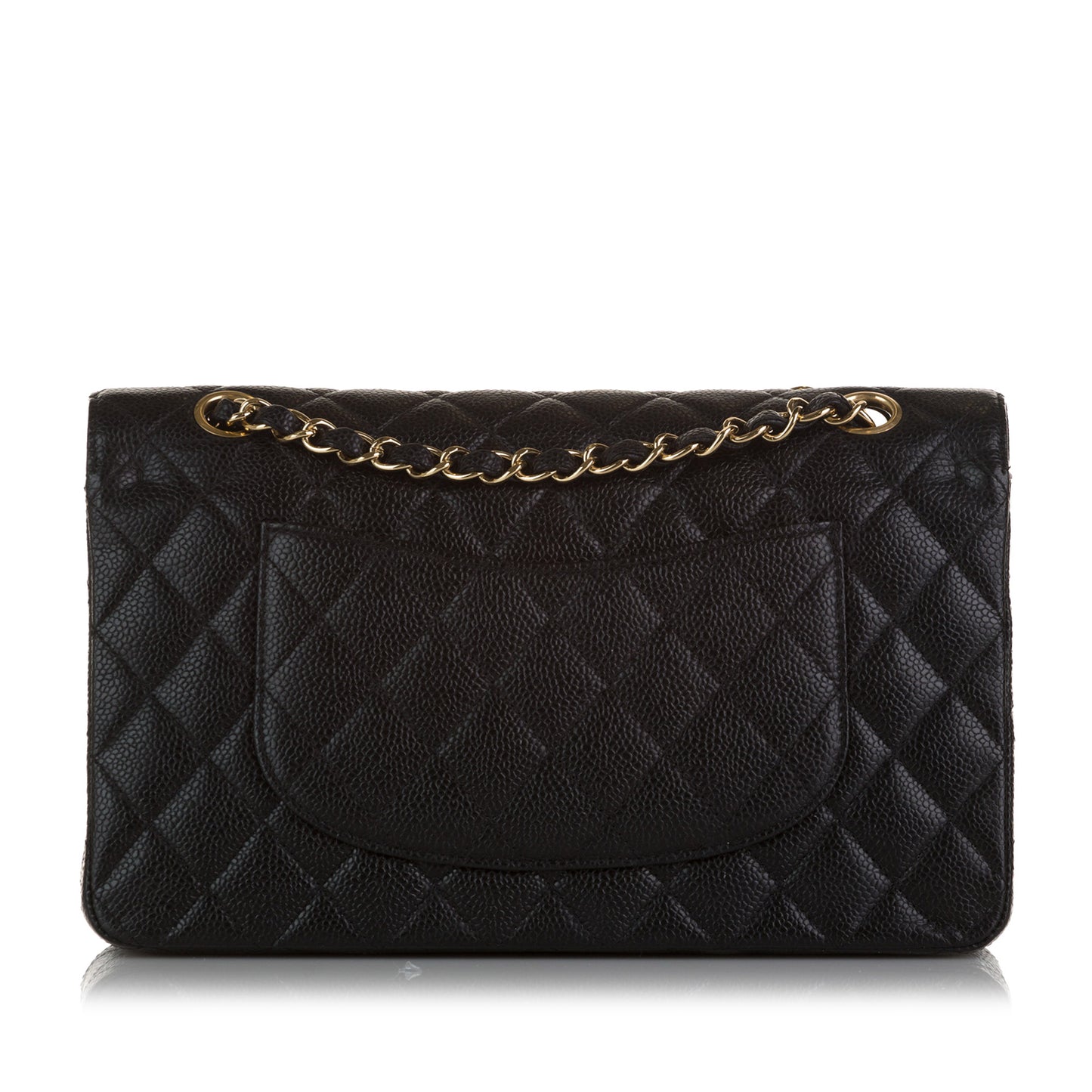 Medium Classic Caviar Double Flap