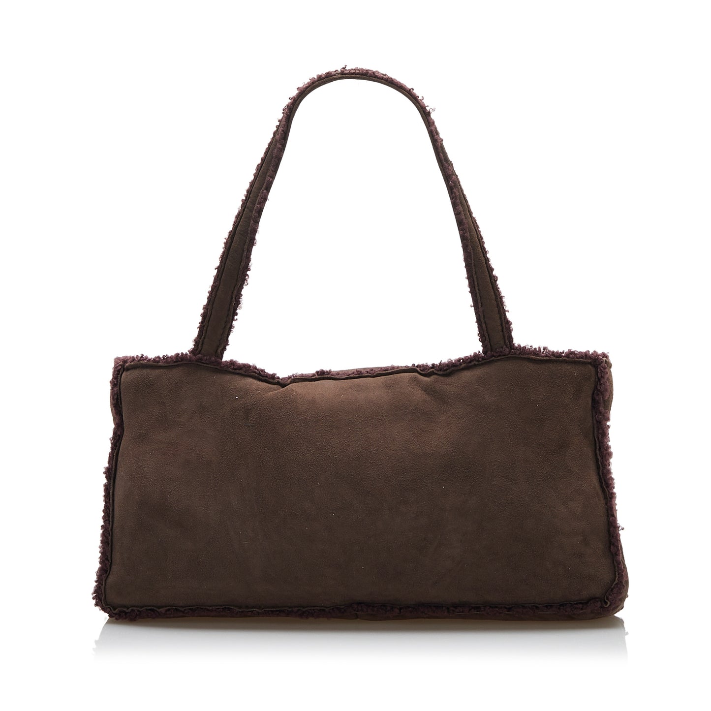 CC Suede and Shearling Tote