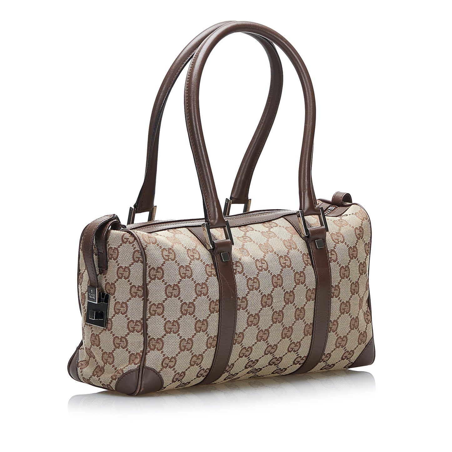GG Canvas Boston Bag
