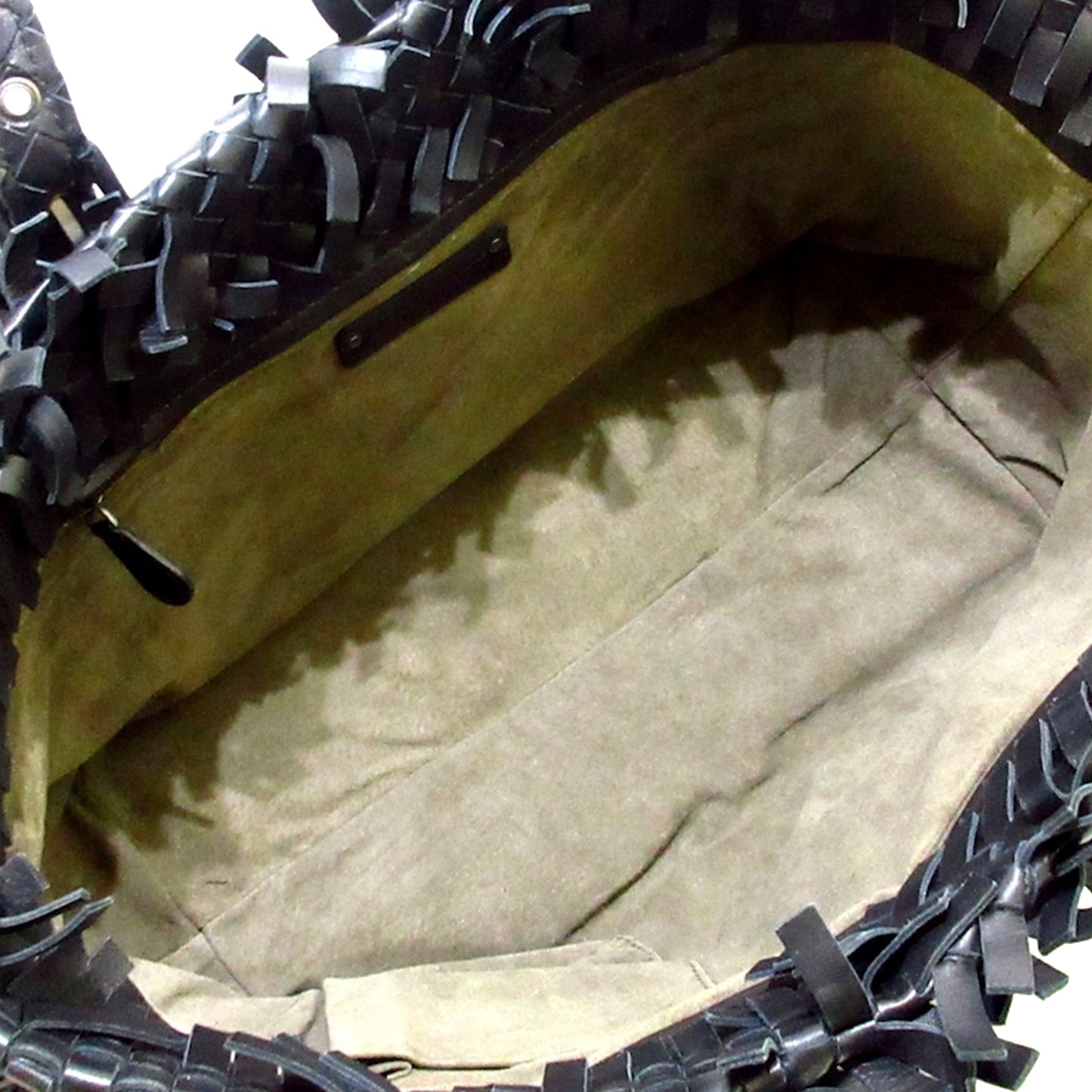 Intrecciato Leather Tote Bag