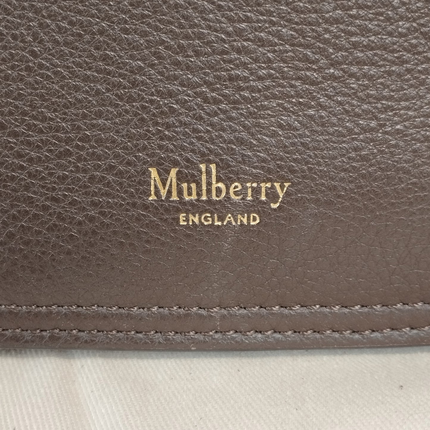 Croc Embossed Leather Brimley