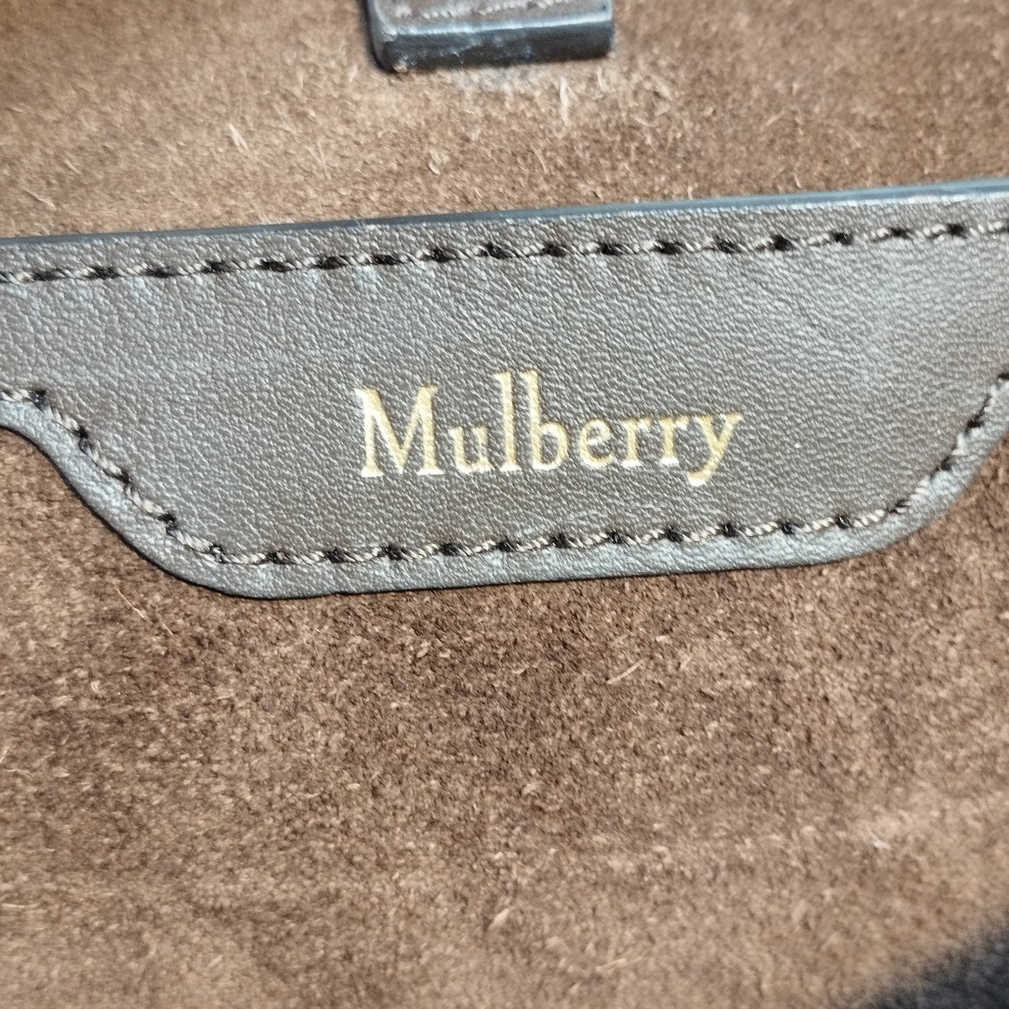 Croc Embossed Leather Brimley
