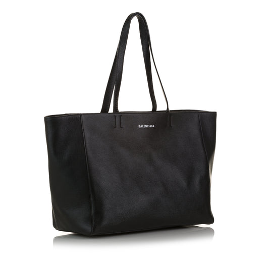 Everyday East West Leather Tote Bag