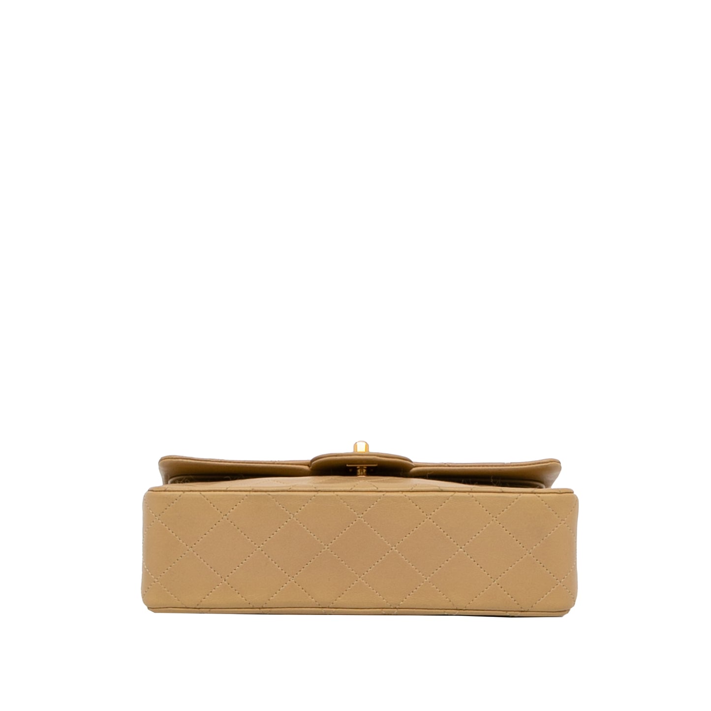 Small Classic Lambskin Double Flap